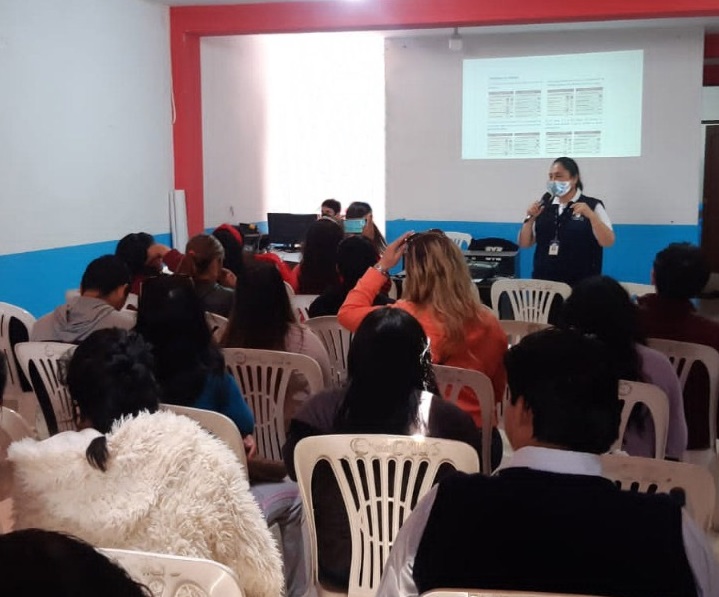 Las capacitaciones se dan en el marco de las Elecciones Regionales y Municipales 2022. (Foto: ONPE)