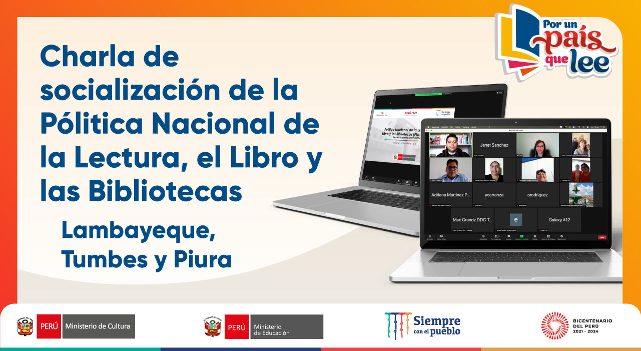 Ministerio de Cultura inicia campaña de socialización sobre la Política Nacional de la Lectura, el Libro y las Bibliotecas al 2030