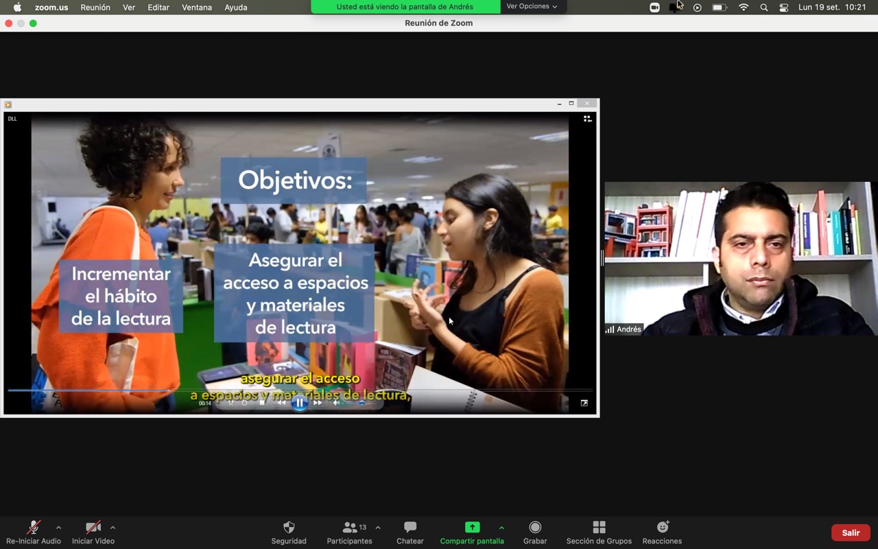 Ministerio de Cultura inicia campaña de socialización sobre la Política Nacional de la Lectura, el Libro y las Bibliotecas al 2030
