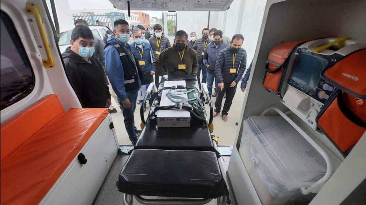 Minsa capacitó a más de 300 profesionales de salud para el uso y mantenimiento de las 95 ambulancias urbanas tipo II