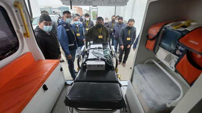 Minsa capacitó a más de 300 profesionales de salud para el uso y mantenimiento de las 95 ambulancias urbanas tipo II