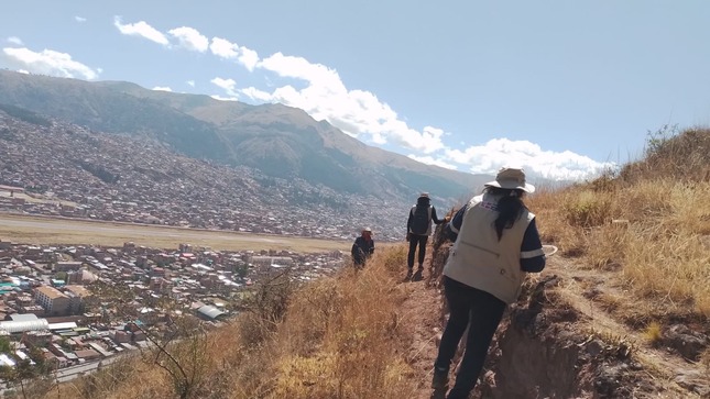 Dirección de Cultura realizó jornada de limpieza en la Zona de Reserva Arqueológica de Machu Taukaray en Cusco