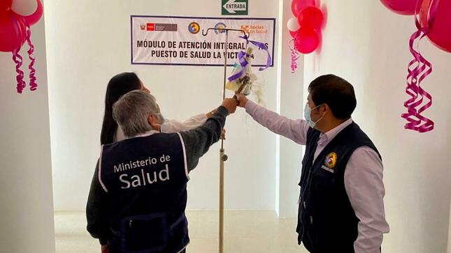 Áncash inauguran Centro de Tratamiento Antirretroviral para población con VIH en Huarmey
