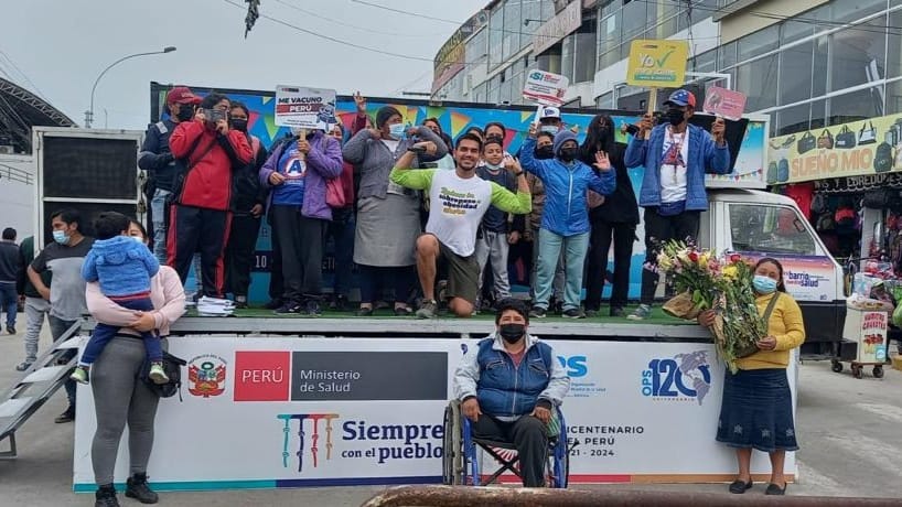 Más de 20 mil personas se beneficiaron del Actimóvil a través de ejercicios y mensajes sobre el cuidado de la salud