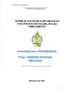 Vista preliminar de documento Informe de Evaluación e Implementación del POI 2022 - I Semestre