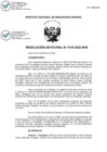 Vista preliminar de documento Resolución Jefatural N° 0145-2022-INIA