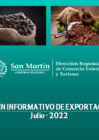 Vista preliminar de documento Boletin Informativo de Exportaciones Julio 2022.pdf