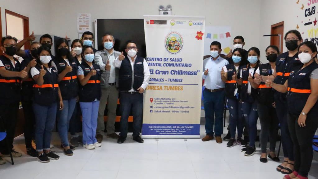 Minsa fortalece los servicios de salud mental en la región Tumbes