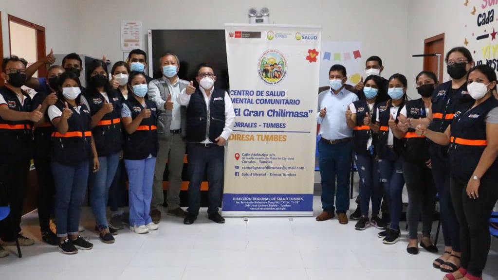 Minsa fortalece los servicios de salud mental en la región Tumbes 