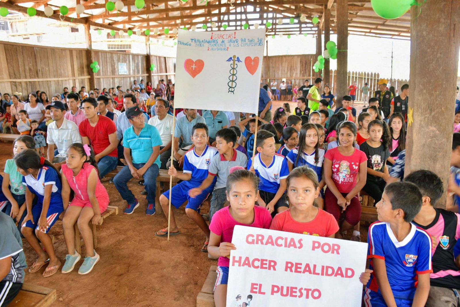 Niños de la Institución Educativa 0721 Valle Grande