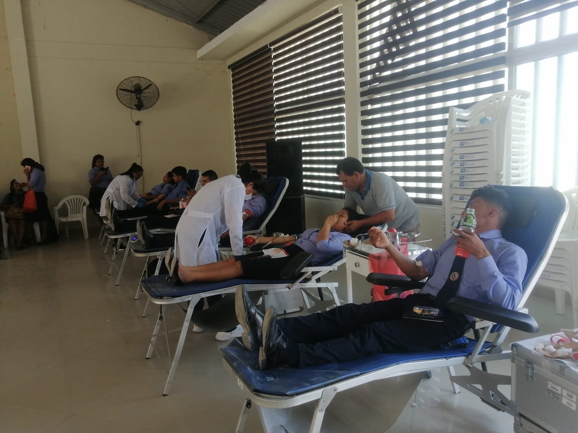 Donantes voluntarios asistieron con gran acogida