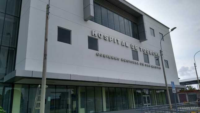Frontis del Hospital de Tocache
