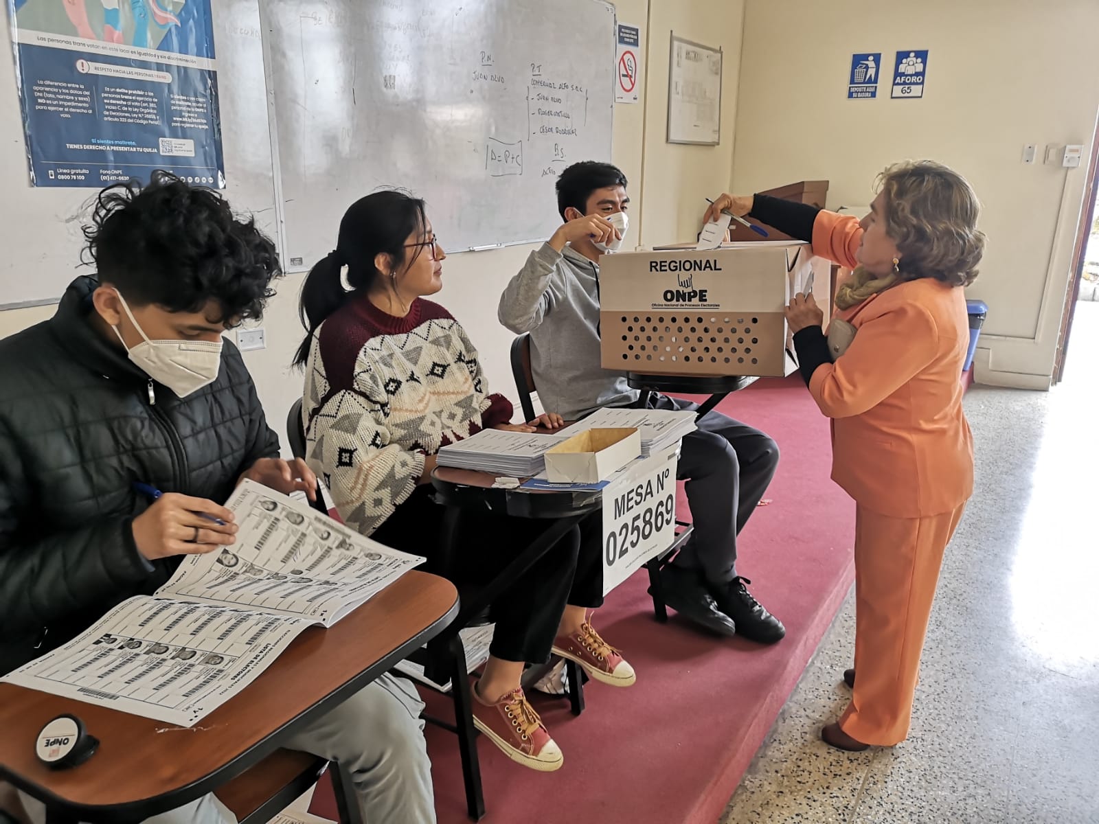 Las Elecciones Regionales y Municipales 2022 se llevan a cabo en todo el Perú. (Foto: ONPE)