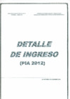 Vista preliminar de documento Detalle de Ingreso Año 2012