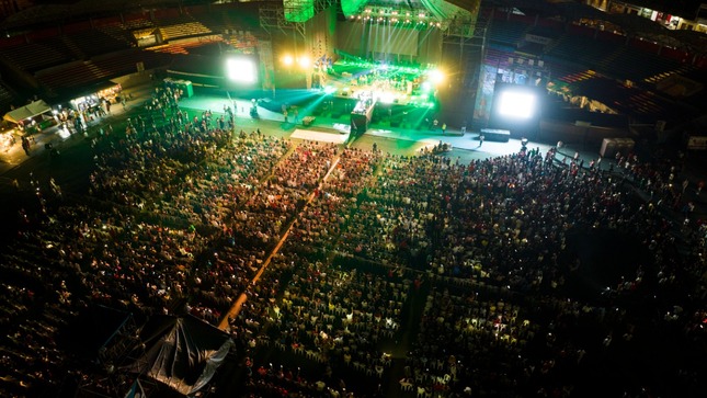 Archivo de imagen .jfif,  Imagen panorámica del festival de la canción amazónica. 