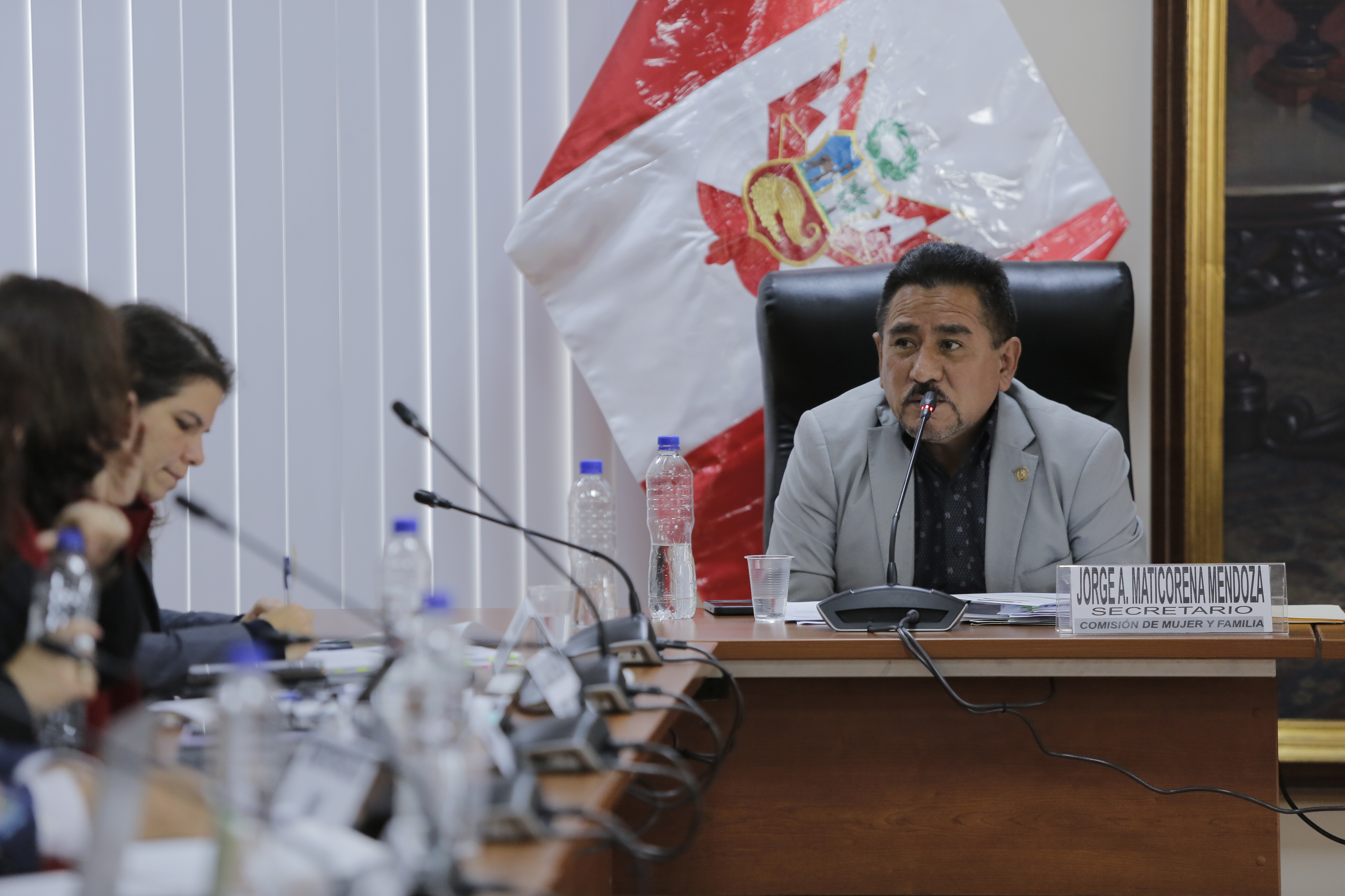 Ministra Claudia Dávila en el Congreso de la República