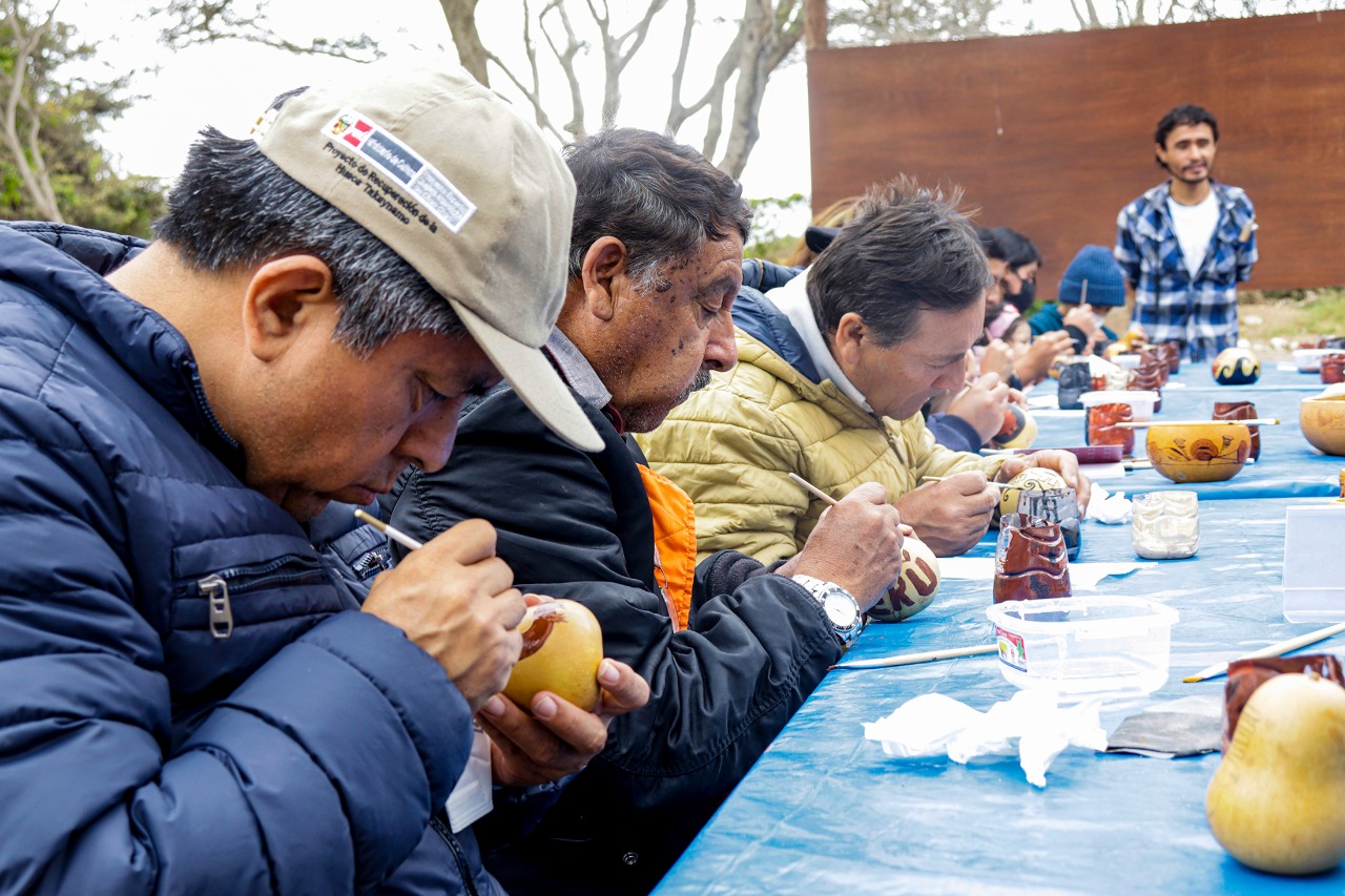Museos Abiertos: familias disfrutaron del taller de arte prehispánico en Chan Chan