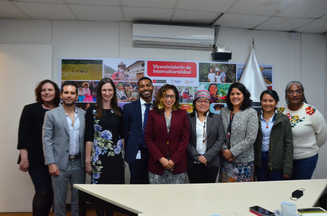 Estados Unidos destaca compromiso del Perú para impulsar políticas en beneficio de pueblos indígenas y pueblo afroperuano