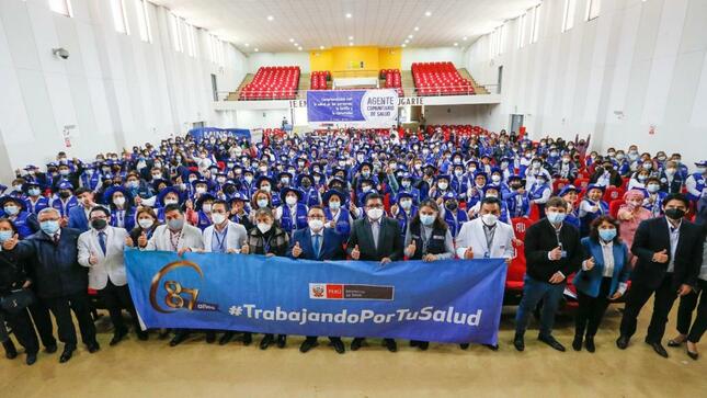 Cerca de 500 Agentes Comunitarios de Salud de Lima y Callao fueron reconocidos por el Ministerio de Salud
