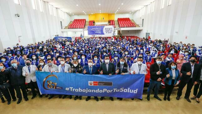 Cerca de 500 Agentes Comunitarios de Salud de Lima y Callao fueron reconocidos por el Ministerio de Salud