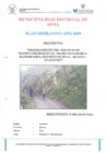 Vista preliminar de documento 2019 - MEJORAMIENTO DEL SERVICO DE TRANSITABILIDAD EN EL TRAMO SANAMARCA - RAMOSPAMPA, DEL DISTRITO DE SIVIA - PROVINCIA DE HUANTA - DEPARTAMENTO DE AYACUCHO