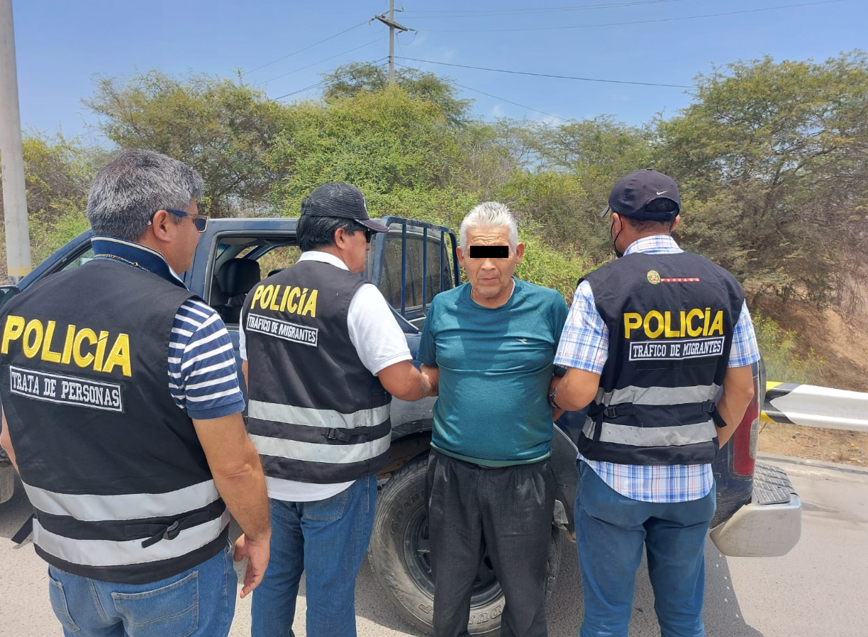 Policía Nacional desarticula red criminal dedicada al tráfico ilícito de migrantes