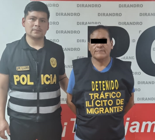 Policía Nacional desarticula red criminal dedicada al tráfico ilícito de migrantes