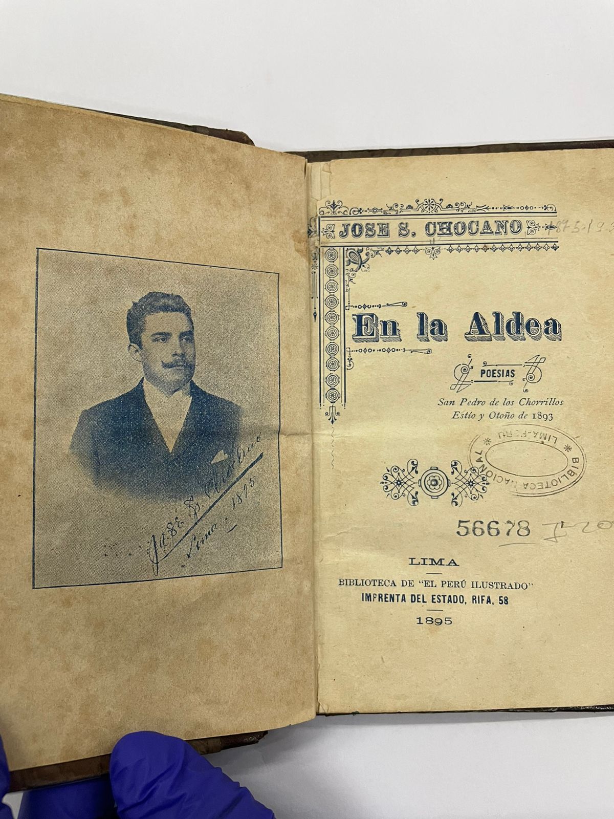 Ministerio de Cultura declara Patrimonio Cultural de la Nación a obras históricas de José Santos Chocano