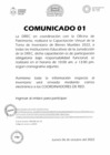 Vista preliminar de documento COMUNICADO 01 Y 02 SOBRE CAPACITACION DE BIENES MUEBLES 2022.pdf