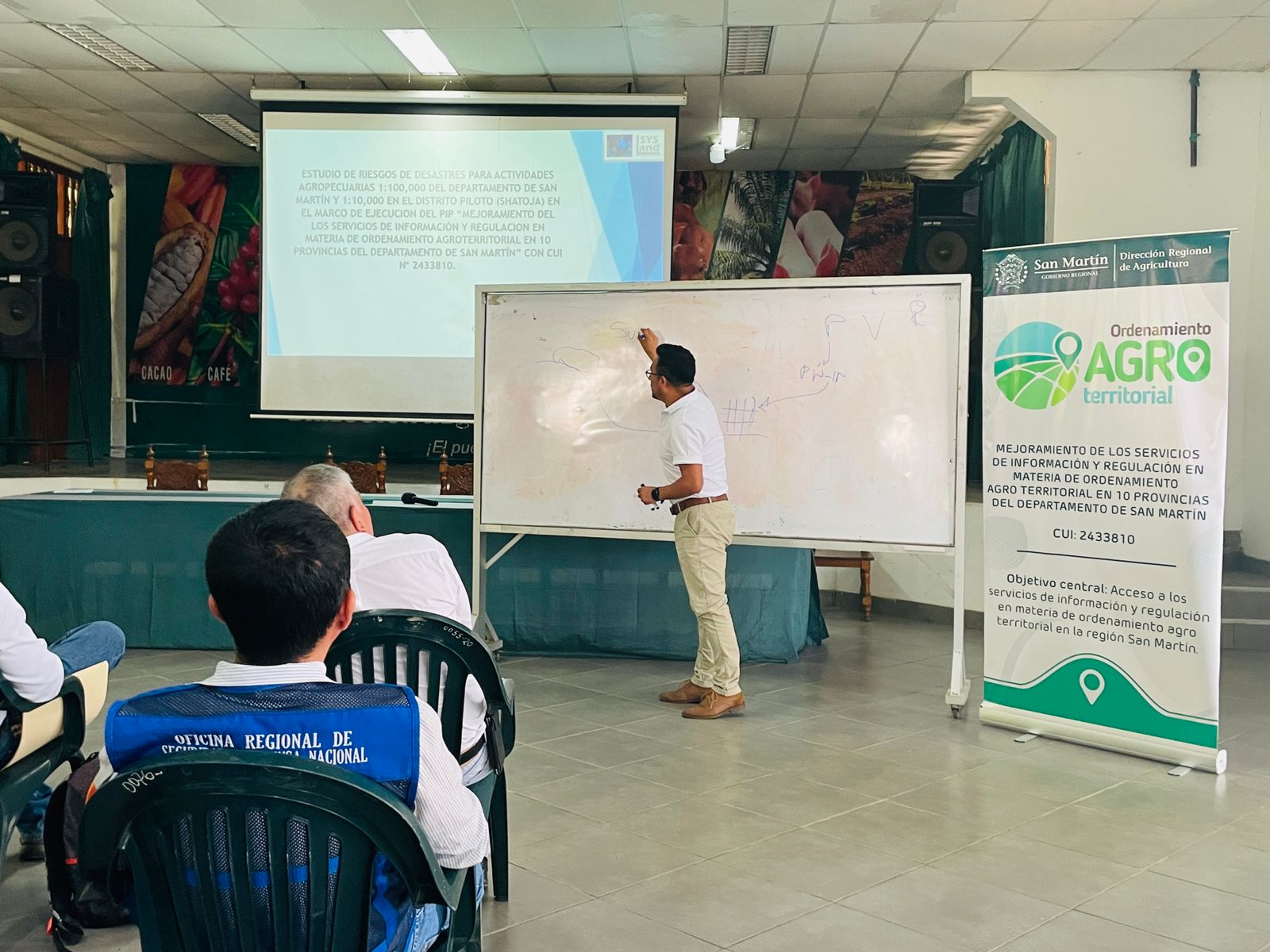 Primera reunión con el Equipo Técnico Multidisciplinario de Ordenamiento Agroterritorial 