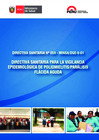 Vista preliminar de documento Directiva sanitaria para la vigilancia epidemiológica de poliomielitis/parálisis flácida aguda