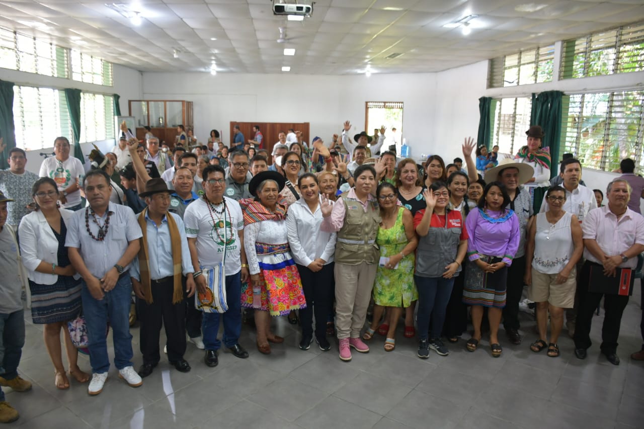 Inauguración cuarto taller macrorregional con la participación de 8 organizaciones indígenas nacionales.