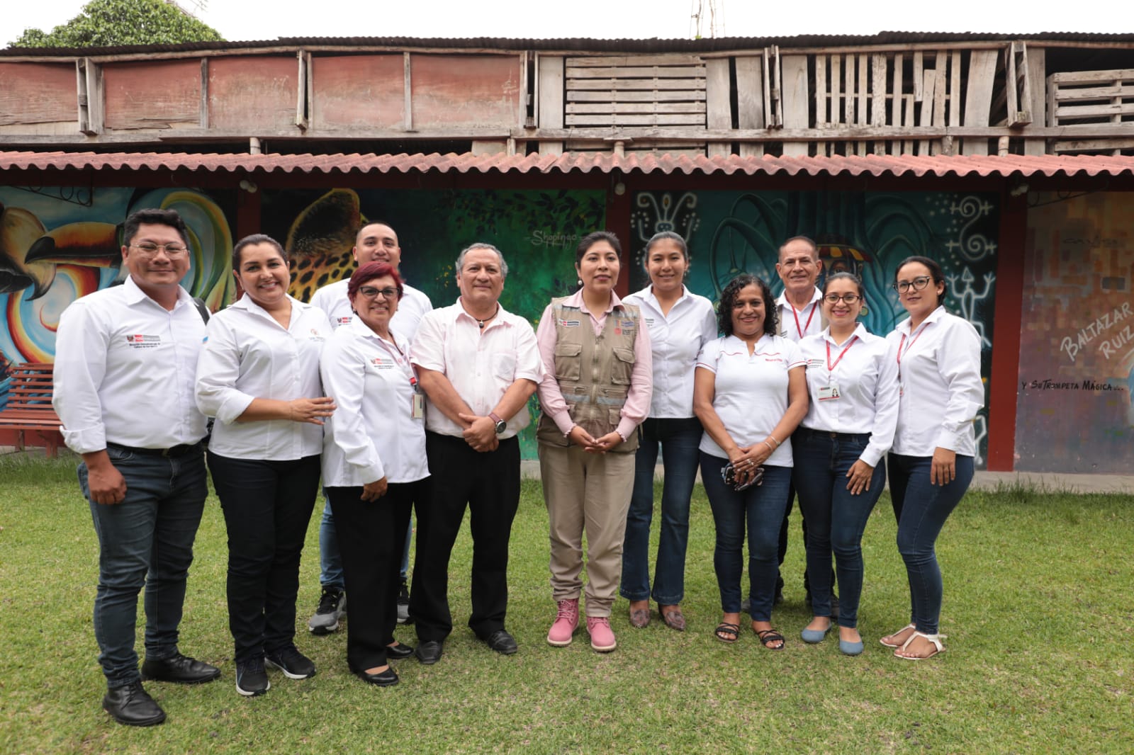 Visita ministra a  sede la Dirección Desconcentrada de Cultura