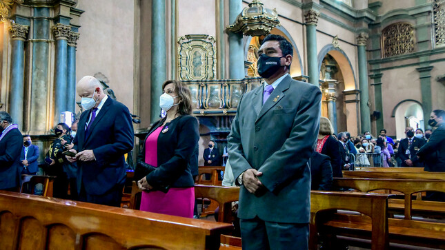 Ministro del Interior participó en Santa Misa por la Nación en el Santuario de Las Nazarenas