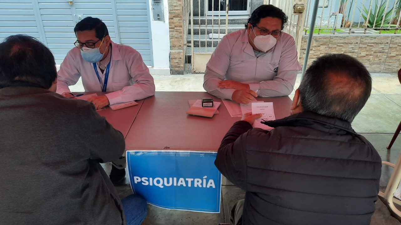 Cerca de 100 personas fueron atendidas en campaña de salud mental en el Hospital Santa Rosa