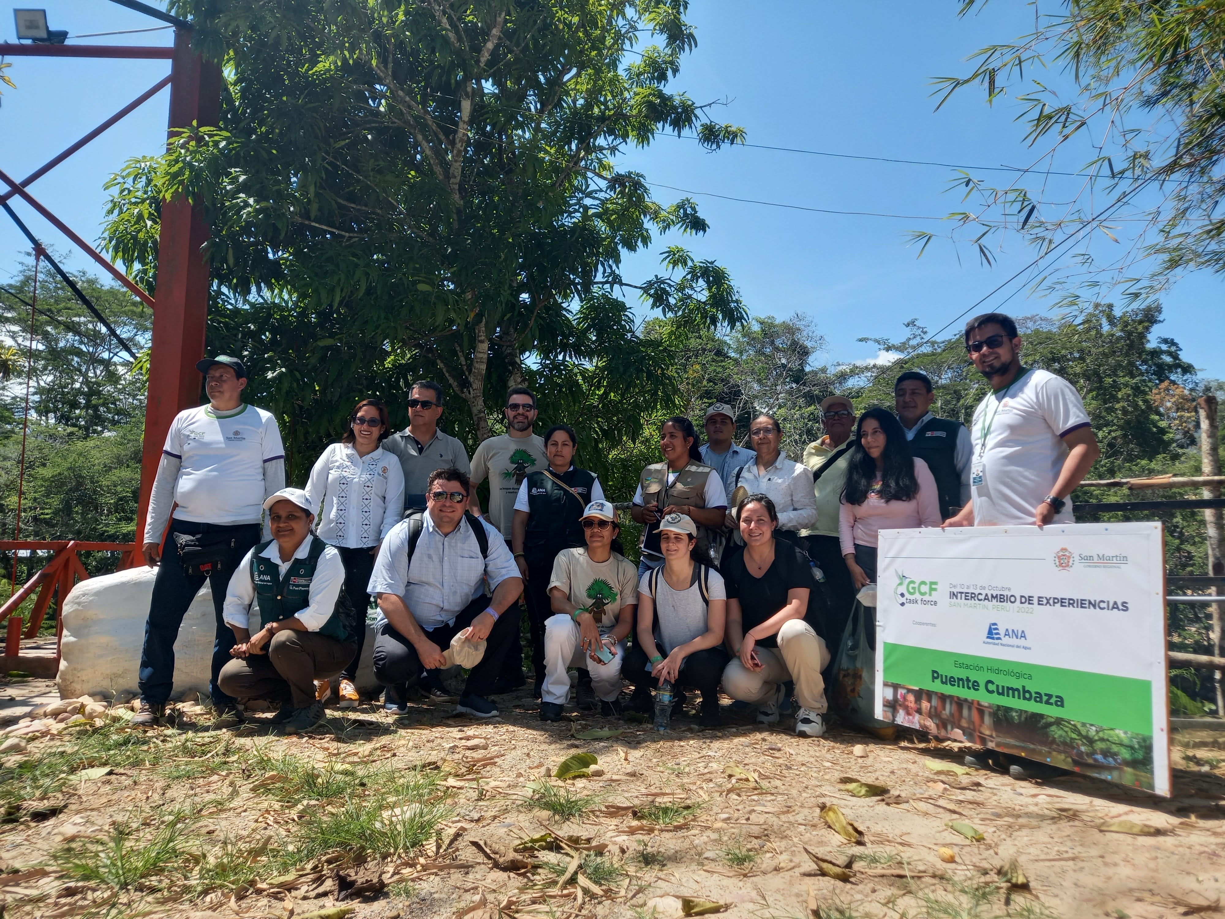 Delegación en la ruta San Roque de Cumbaza
