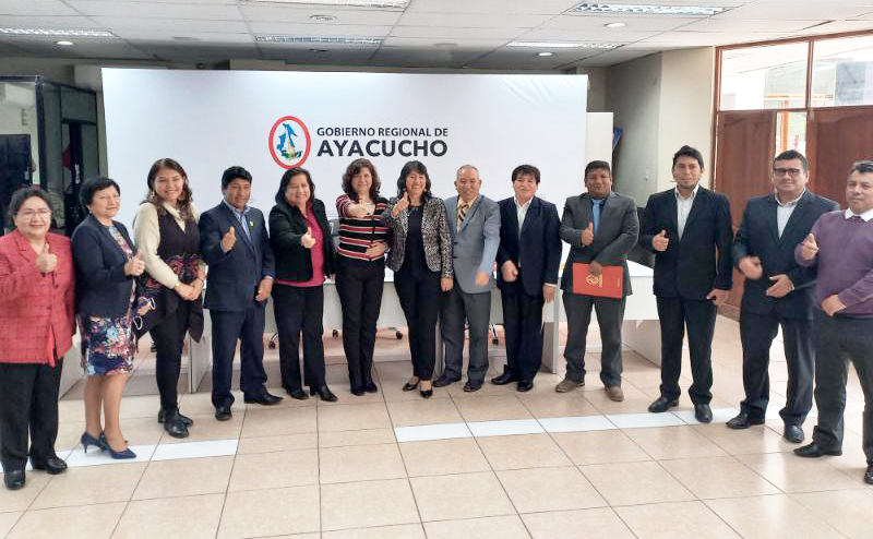 Viceministra de la mujer en Ayacucho
