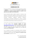 Vista preliminar de documento Comunicado N° 001 Concurso de CAS N° 049-2022-OSCE