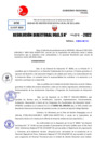 Vista preliminar de documento Resolución Directoral N° 005707-2022.