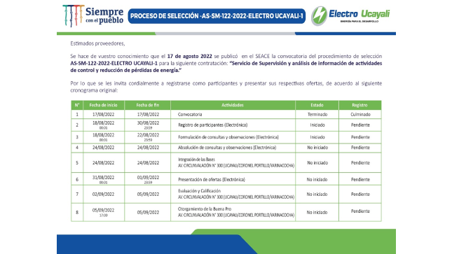 Convocatoria