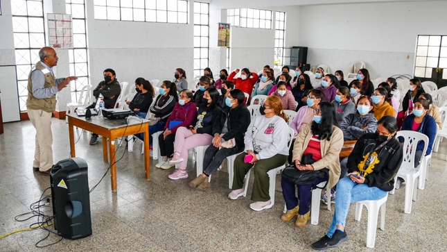 Trujillo: Ministerio de Cultura sensibiliza a pobladores del distrito de La Esperanza 
