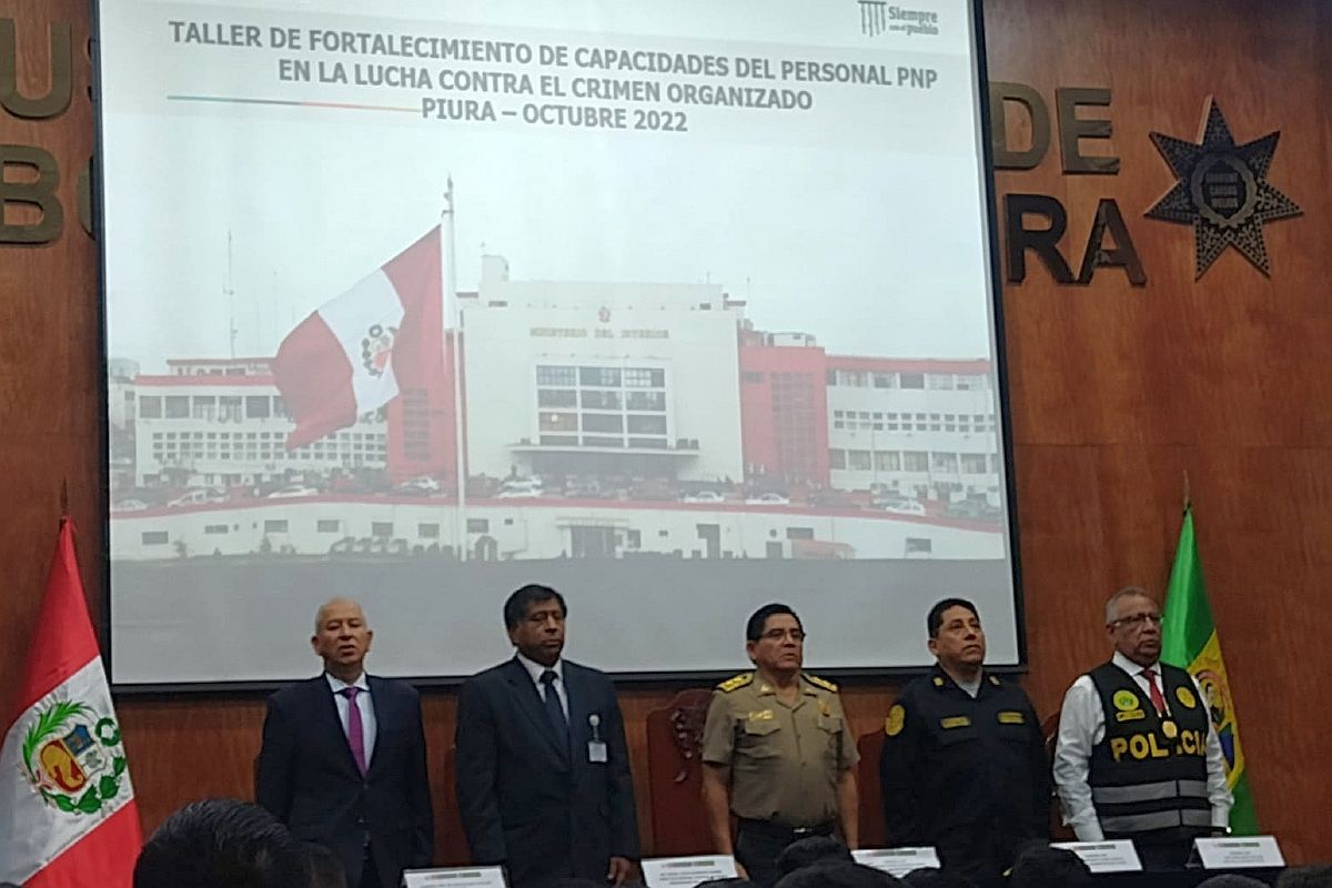Mininter fortalece la lucha contra el crimen organizado en la región Piura