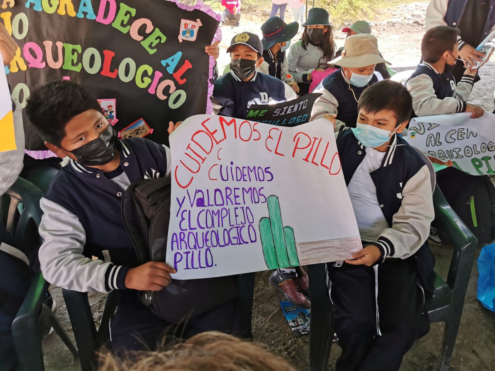 Arequipa: Realizan limpieza y campaña de sensiblización a la población para ejercer la defensa del Complejo Arqueológico de Pillo – Socabaya