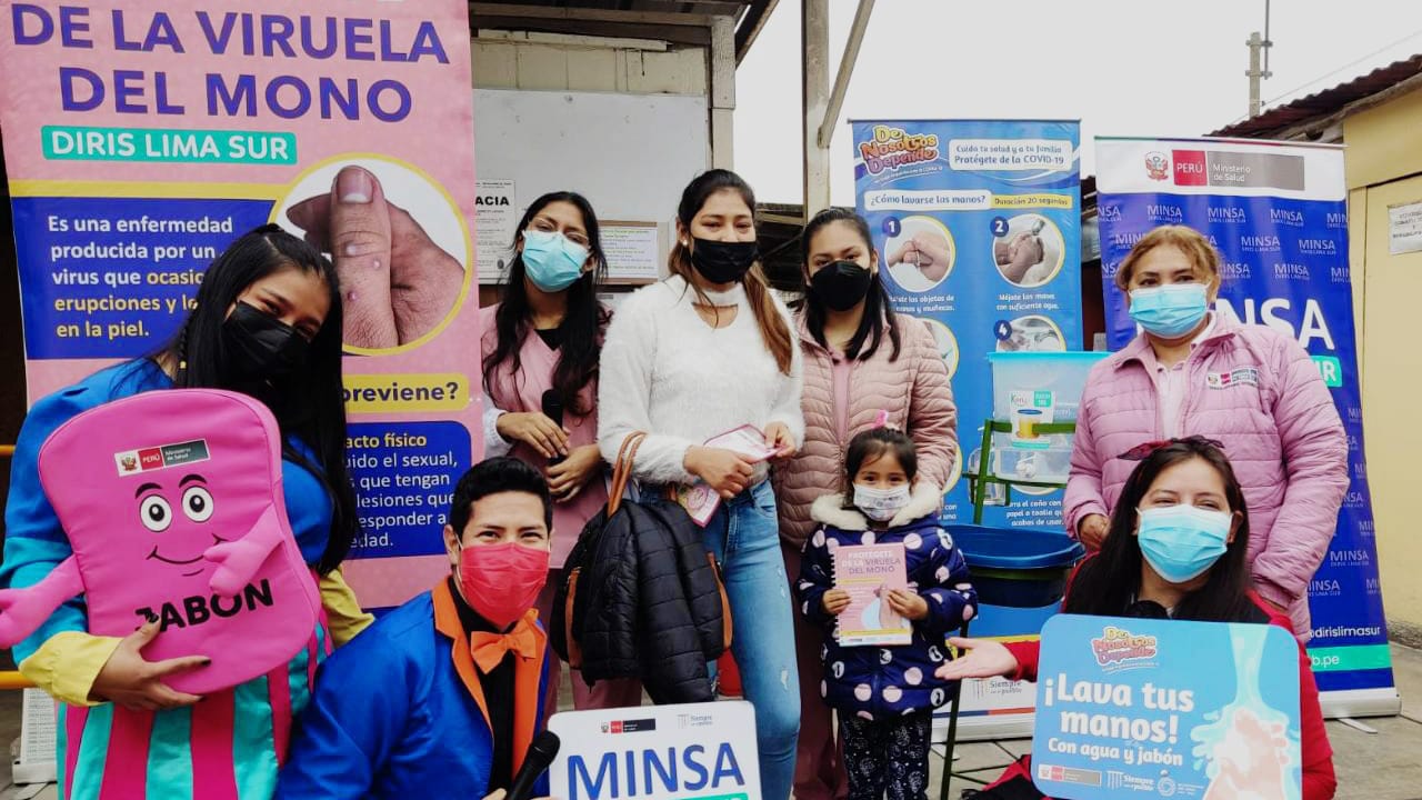 Campañas de sensibilización buscan prevenir parasitosis, diarreas, enfermedades respiratorias, COVID-19 y viruela del mono