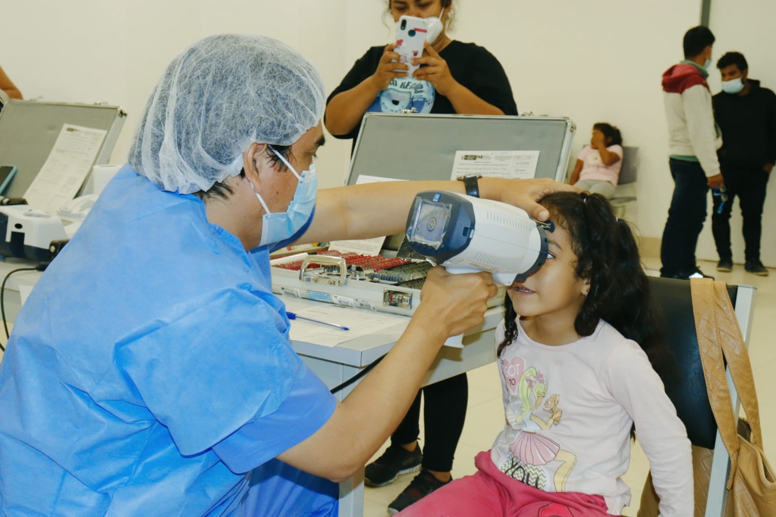 Niños y niñas de 3 a 11 años fueron atendidos en campaña