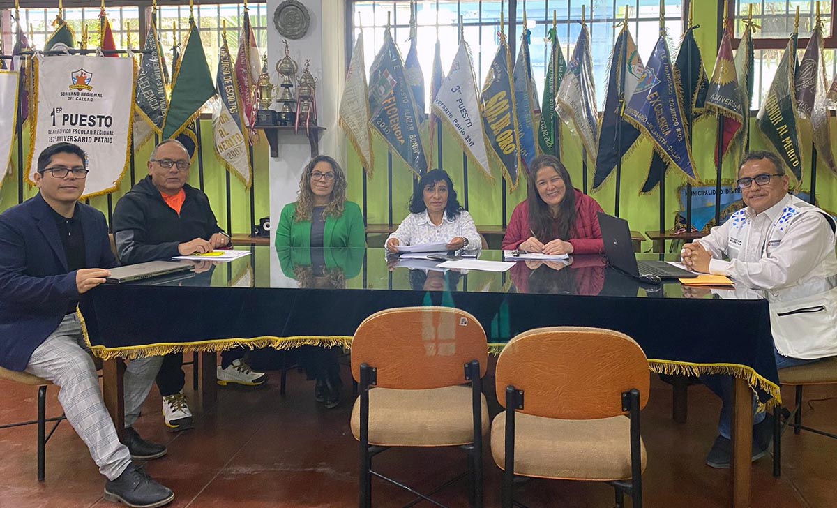 Se instaló mesa técnica con comunidad educativa de la IE General Prado