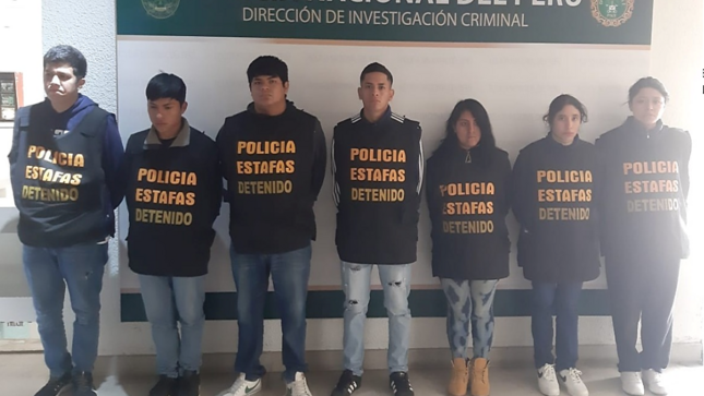Más de 180 estafadores fueron capturados por la Policía Nacional en 2022