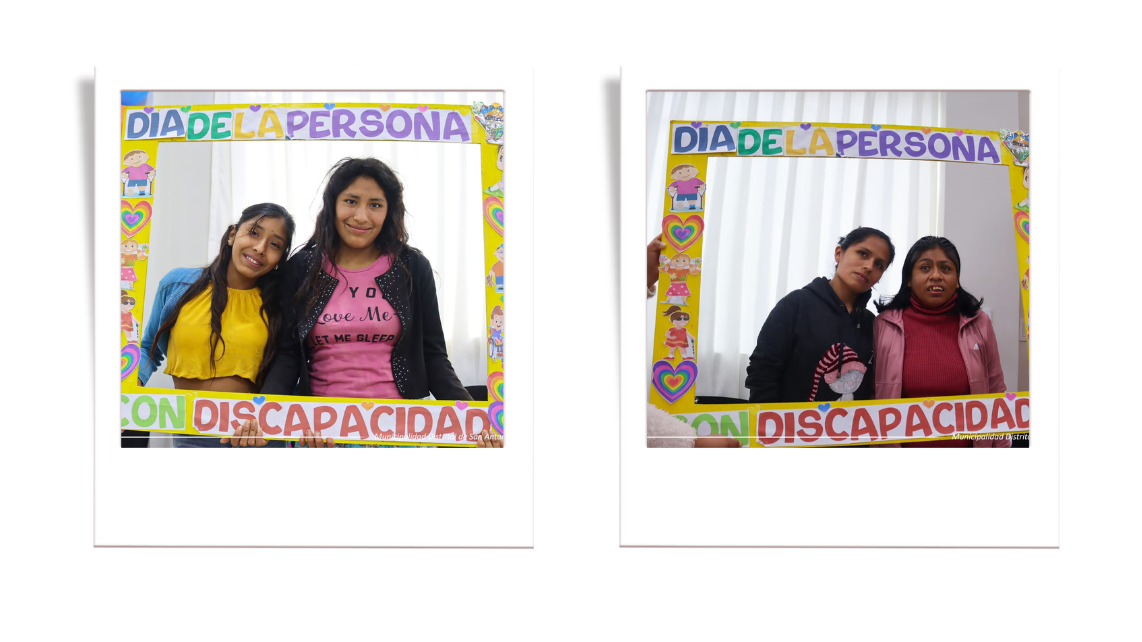 Con alegría se desarrolló actividades por el Día Nacional de la Persona con Discapacidad