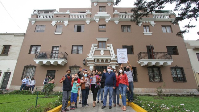 Jesús María: Más familias beneficiadas con programa de recuperación de quintas y edificios “Jesús María Bonita”