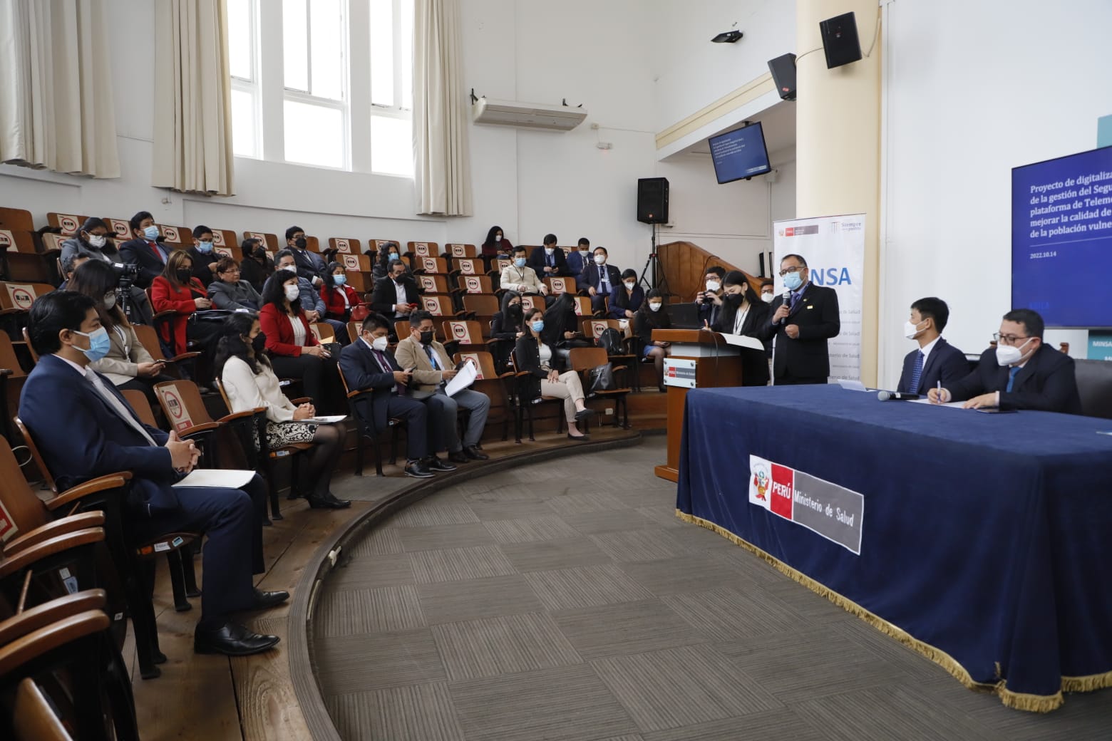 Koica presenta avances de proyecto de digitalización del SIS y Telemedicina